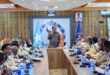 Madaxweyne Xasan Sheekh oo kormeer shaqo ku tagay taliska ciidanka Booliska Soomaaliyeed