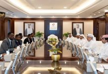 Wasiirka Caddaaladda iyo Arrimaha Dastuurka XFS oo booqday Xarunta Cilmi-baarista qaanuunka iyo Garsoorka dalka Qatar