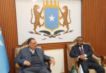 Wafdi ka socdo Jaamacadda Carabta oo soo gaaray Muqdisho