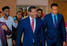 Madaxweynaha Galmudug iyo Safiirka Soomaaliya ee Kenya oo ka qeybgalay xaflad soo dhaweyn ah
