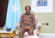 Madaxweyne Xasan Sheekh oo qaabilay taliyaha ugu sarreeya ciidamada Talyaaniga
