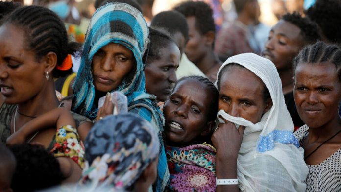 Um Rakuba refugee camp on Sudan-Ethiopia border