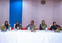 Madaxweyne Xasan Sheekh oo la kulmay Xildhibaanada Haweenka ah ee labada Aqal BJFS
