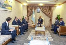 Ra’iisul Wasaare Xamsa oo xafiiskiisa ku qaabilay wafdi ka socda Wasaaradda Arrimaha Dibedda Dowladda Britain