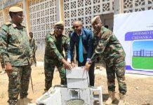 Wasiirka Gaashaandhigga XFS oo Dhagax dhigay Xarunta Taliska Ciidanka Dhulka