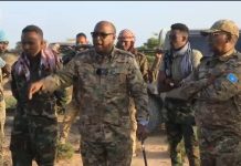 Taliyaha Ciidanka Xoogga oo dhiirraglin ugu tagay Ciidamada ku sugan Daaru-Nimca