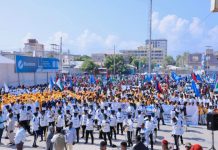 Shacabka Muqdisho oo dhigay isu soo bax ay ku taageerayaa dhamaystirka Dastuurka