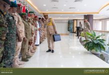 Wafdi ka socda DFS oo ka qeyb galaya shirka Isbaheysiga Ciidanka Dalalka Islaamka