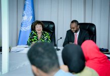 Wasiirka Gaashaandhigga XFS oo kulan la qaatay wakiilka QM ee Soomaaliya