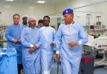 Madaxweynaha JFS oo booqday dhaawacyada ku waxyeeloobay weerarkii khawaarijta