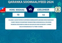 Ceeldheer oo u gudubtay wareegga 2-aad ee tartan Cilmiyeedka Warbaahinta Qaranka