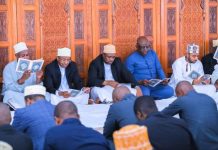 Wasiirka Warfaafinta XFS oo ka qeybgalay kulan duco ah oo loo sameeyay AUN Madaxweynihii 2-aad ee Tanzania