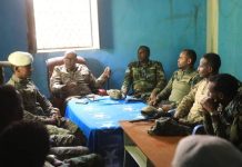 Taliyaha Ciidanka Xoogga oo gaaray Degmada Xaradheere