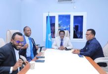 Wasiirka amniga oo Muqdisho kula shiray wasiirada amniga dowlad goboleedyada