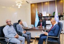 Wasiirka Amniga Gudaha XFS oo Masuuliyiinta Hay’adda Socdaalka kala hadlay dar-dargalinta adegyada ay u hayaan Shacabka Soomaaliyeed