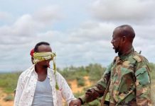 Madaxii sirdoonka Khawaarijta Mudug oo gacanta lagu dhigay