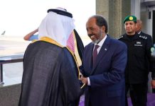 Madaxweyne Xasan Sheekh oo booqasho Rasmi ah ku tegay Dalka Sucuudiga