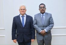 Wasiirka Arrimaha Gudaha XFS oo kulan la qaatay Madaxa Hayโadda UNDP ee Soomaaliya