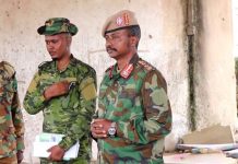 Taliyaha ciidanka dhulka XDS oo Muqdisho tababar ugu furay Saraakiil ka tirsan ciidanka