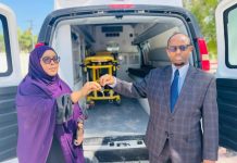 DFS oo maamulka SSC-Khaatumo ku wareejisay Gaari qalabeysan oo naaca gargaarka degdega ah