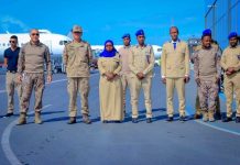 Saraakiil ka tirsan Booliska Turkiga oo soo gaaray Muqdisho