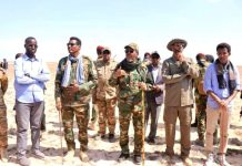 Madaxweynaha JFS iyo wafdi uu hoggaaminayo oo gaaray degmada Ceeldheer