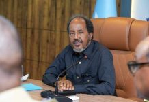 Madaxweyne Xasan Sheekh oo guddoomiyay shirka amniga caasimadda