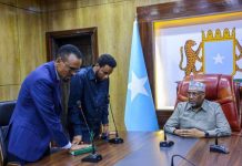 Wasiiru-dowlaha Wasaaradda Deegaanka oo xilka loo dhaariyay