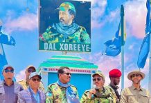 Madaxweyne Xasan Sheekh oo gaaray Xarardheere