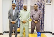 Guddoomiyaha Golaha Shacabka FS oo la kulmay Madaxda Hay’adda Maareynta Musiibooyinka Qaranka