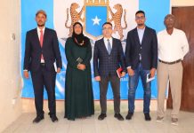Guddoomiyaha Hay’adda Qaxootiga Qaranka oo kulan la qaadatay Madaxa Bisha Cas Turkiga ee Soomaaliya