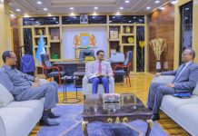 Wasiirka isgaarsiinta XFS oo kulan la qaatay hoggaanka Hay’adda isgaarsiinta Qaranka
