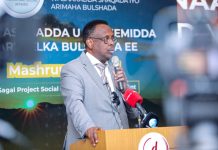 Ku simaha Ra’iisul Wasaaraha ahna wasiirka Cadaaladda oo maanta daahfuray mashruuca SAGA