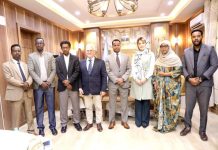 Wasiirka Howlaha Guud XFS oo kulan la qaatay Madaxa UNDP ee Soomaaliya