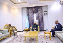 Guddoomiyaha Golaha Shacabka BJFS oo kula qaatey Madaxweynaha Jubbaland