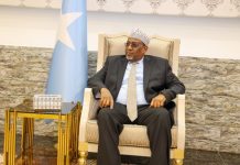 Guddoomiye Aadan Madoobe oo guddoomiyaha Baarlamaanka Jabuuti kala hadlay xariirka labada Baarlamaan