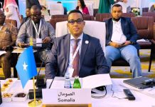 Wasiirka shaqada oo Dalka Qatar uga qayb galay shir ku saabsan arrimaha shaqaaha muhaarijiinta ah