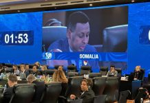 Wasiiru dowlaha wasaaradda Tamarta XFS oo Indonesiya kaga qayb galay shirka madasha 10-aad ee biyaha Caalamka