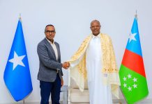 Madaxweynaha Koonfur Galbeed oo kulan la qaatay Guddoomiyaha Hay’adda SODMA