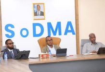 Guddoomiyaha hey’adda SoDMA oo kulan kula qaatay mas’uuliyiin ka socota xaafiiska ra’iisul wasaaraha