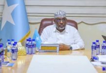 Guddoomiyaha Golaha Shacabka BJFS oo Kismaayo kusoo xiray Shirka Guddiga jootada ah