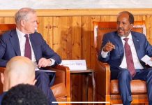 Madaxweyne Xasan Sheekh iyo Ra’iisul wasaaraha Norway oo gudoomiyey Oslo Forum