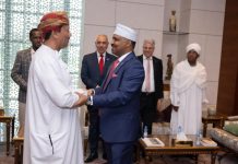 Safiirka Soomaaliya ee dalka Cumaan oo gaaray caasimadda dalkaas ee Masqad