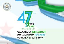 Guddoomiyaha Golaha Shacabka Bjfs oo hambalyo u diray u diray Jabuuti