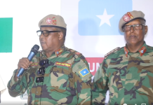 Taliyaha Ciidanka Xoogga Dalka “Dallacsiinta geesiyaasha Qaranka waxay niyad dhis u tahay Ciidanka.”