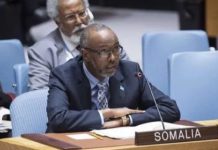 Danjiraha Soomaaliya ee QM oo khudbad ka jeediyey kulanka golaha ammaanka