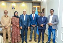 Wasiirka Arrimaha Gudaha XFS oo kulan la qaatay Wakiilka UNHCR ee Soomaaliya