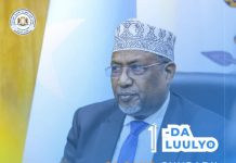 Guddoomiyaha Golaha Shacabka BJFS oo hambalyadda 1-da luuliyo u diray Shacabka Soomaaliyeed