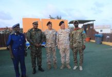 Taliyaha Ciidanka Xoogga oo ka qeyb galay Munaasabad lagu sagootinayay Taliyahii hore ee howlgalka Midowga Yurub ee Soomaaliya