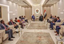 Ra’iisul Wasaaraha XFS oo la kulmay Madaxa Dhadhaqaaqa Al-Xikma ee dalka Ciraaq